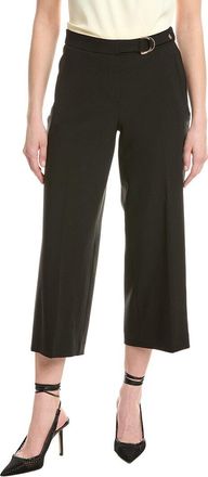 Anne Klein Pull-On Extended Tab Wide Leg Crop Pant