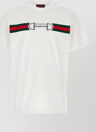 Gucci crew neck short sleeve graphic print t-shirt