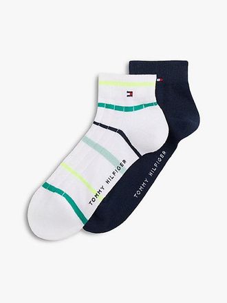 Tommy Hilfiger 2-Pack Breton Stripe Ankle Socks