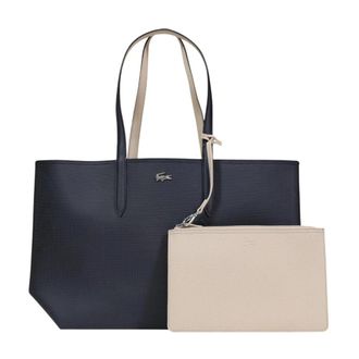 Lacoste Tote Bags, female, Black, Size: ONE SIZE Anna Reversible Tote