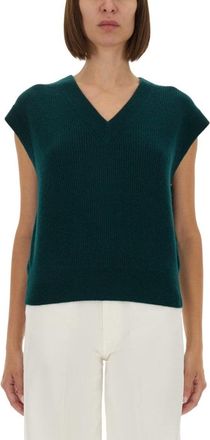 Guest In Residence Ribbed Knit Vest