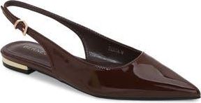 Berness Fabia Slingback Flat in Coffee at Nordstrom Rack, Size 6.5