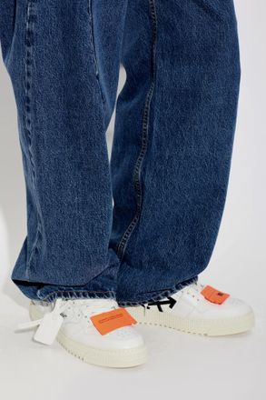 Off-white Low Top 3.0 Off Court Sports Shoes, Mens, White