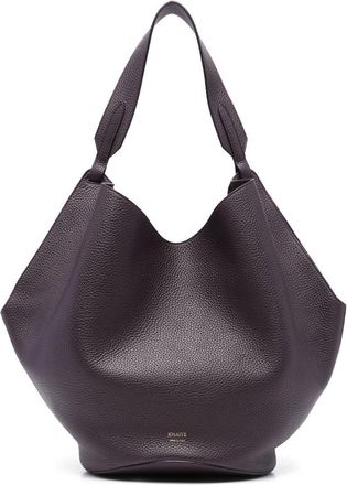 Khaite medium Lotus leather tote bag - women - Calf Leather - OS - Red