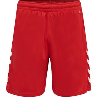 Hummel Trainingsshorts HUMMEL HMLCORE XK POLY SHORTS, Damen, Gr. XXL, N-Gr, rot (true rot), Obermaterial: 100% Polyester, Hosen Trainingsshorts