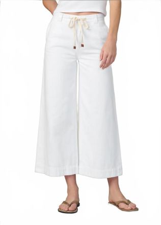 Joe's Addison Wide Leg Pant In White