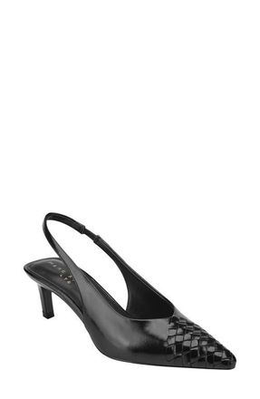 Marc Fisher Rilly Slingback Pump in Black at Nordstrom, Size 5.5