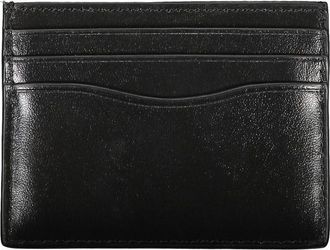 Calvin Klein Leather Card Case - Black