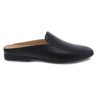 Dansko Womens Lexie Slip-On Mule - Medium Width In Black Milled