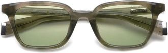 Society Occhiali da sole O.R. squadrati - Verde