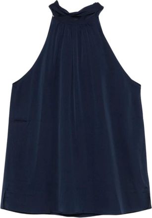 Nouvelle/Silk95Five Mujer, Blusas y Camisas, Azul, Talla: M