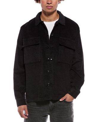 Jason Wu Velveteen Button Up Overshirt