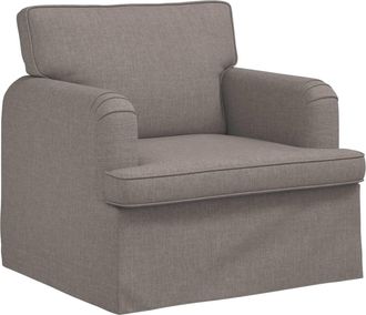 vidaXL Sof&aacute; Taup&eacute; 84 X 80 X 85 Cm Tela Vidaxl