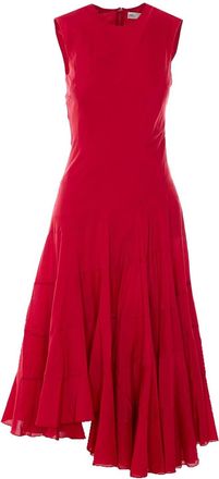 Tory Burch Red Flared Dress