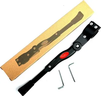 OEM Soporte Para Bicicleta De Aluminio Ajustable, Con Base De Goma Antideslizante, Compatible Con Bicicletas De 24 A 27 Pulgadas, Color Negro