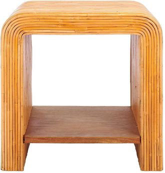 Safavieh Couture Dellabryn Rattan Accent Table