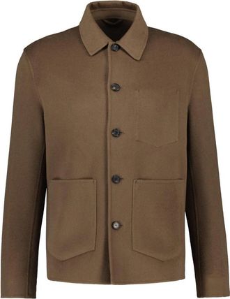 Bogner Wolhemdjas - Heren - Zomerjassen - Bruin - XL - Wol - Jassen