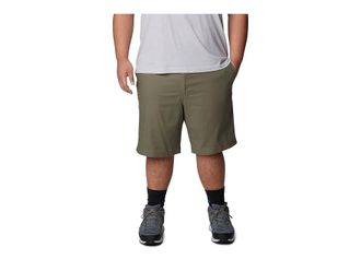 Columbia Big Tall Flex ROCtm Shorts Mens Shorts Stone Green : 50 10, Cotton/Elastane