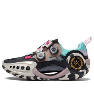 Li-Ning Way of Wade 9 Black Blue Pink ABES003-3