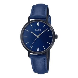 Casio Minimalistic Watch Navy Blue LTP-VT02BL-2A
