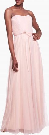 Marchesa Imola Sweetheart Gown In Blush