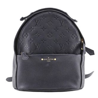 Louis Vuitton Sorbonne Monogram Empreinte Leather Black Leather Backpack Bag (Pre-Owned)