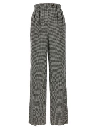 Rochas Bicolor Elastane Casual Womens Pants