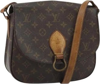 Louis Vuitton Pre-owned Canvas Cross Body Bag - Dames - Vintage Schoudertas - Bruin - ONE Size - Vintage