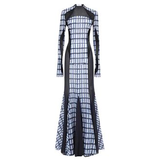 Off-white Dames, Jurken, Veelkleurig, Maat: S Zijde