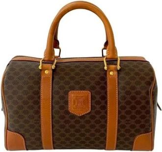 Celine Pre-owned Handbags, female, Brown, Size: ONE SIZE Pre-owned Plastic celine-bags