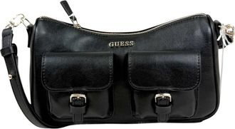 Guess Kassie Convertible Schoudertas - Dames - Schoudertassen - Zwart - ONE Size - Tassen