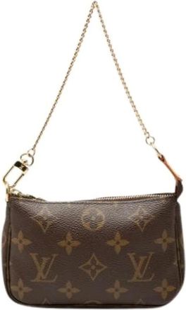Louis Vuitton Pre-owned Mini Pochette Accessoires - - Pre-owned - Donna - Marrone - ONE SIZE