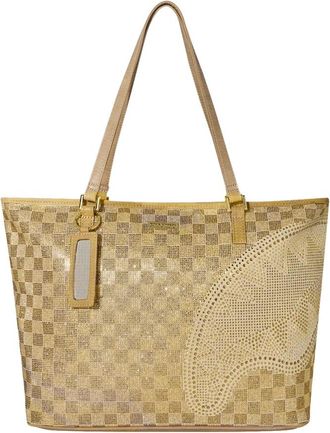 Sprayground Trinity 24K Tote - Dames - Shoppers - Beige - ONE Size - Polyester - Tassen