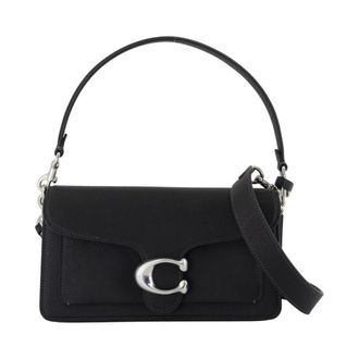 Coach Black Leather Shoulder Bag - female - Coach - Handbags - Black - ONE SIZE - Bags