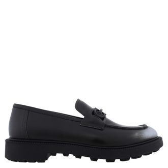 Ferragamo Galles Gancini Ornament Moccasin, Size 9 EE