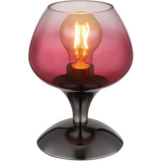 Globo Lighting lampada da tavolo - MAXY - rosa - vetro - Ø 15cm - E27