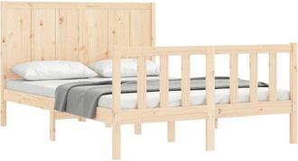 vidaXL Bed Frame without Mattress 120x200 cm Solid Wood Pine Vidaxl