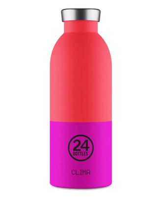 24 Bottles Clima two-tone bottle (500mL) - unisex - Silicone/stainless steel - One Size - Red