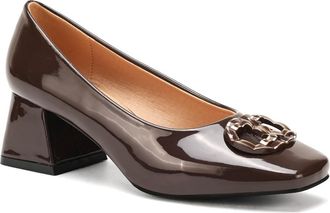 Unze Women SIPHO Casual Stylish Court Shoes UK Size 3-8 Brown