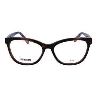 Love Moschino MO-1056764 Cat Eye Acetate Eyeglasses - Brown