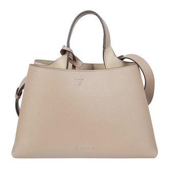 Tod's T Timeless Tote - female - Tods - Handbags - Beige - ONE SIZE - Bags