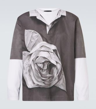 Simone Rocha Printed cotton jersey T-shirt