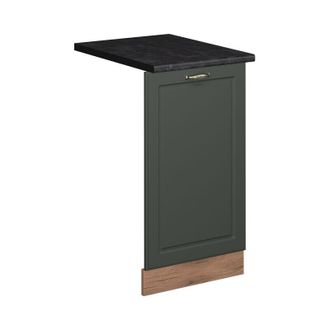 Vicco Panel Frontal Del Lavavajillas Fame-line, Verde Dorado Casa De Campo, 45 Cm, Et Antracita Vicco