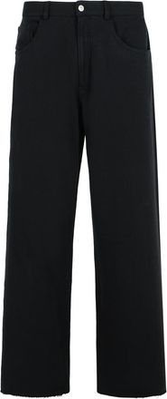 Maison Margiela Black Cotton Track Pants