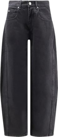 Isabel Marant Jeans, Dames, Zwart, S, Katoen, Rachelle Jeans