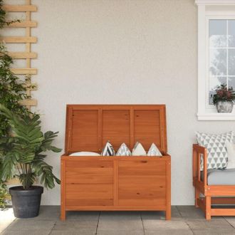 vidaXL Contenitore da Giardino 99x49,5x58,5 cm Legno Massello di Abete - Vidaxl