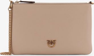 Pinko Borsa a spalla Flat Love in pelle - PINKO - gender_Woman