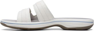 Clarks Womens Breeze Piper H Shoes, Color White, Size: 8.5 UK
