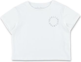Stella McCartney Stella McCartney Kinder T-Shirts und Polos Wei&szlig;