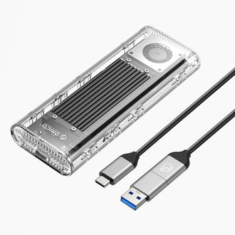 OEM Unidad De Disco Orico Tcm2-g20 M.2 Nvme Usb-c 3.2 De 20 Gb/s - Plata/transparente